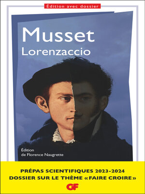 cover image of Lorenzaccio--Prépas scientifiques 2024